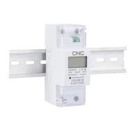 Compteur d'énergie monophasé Din-rail DDS226D-2P LCD 65A 100A, 220V 230V 50Hz 60Hz, importation et exportation d'énergie Active kWh