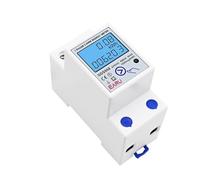 Compteur d'énergie numérique LCD monophasé, réinitialisation de la tension zéro kWh, compteur de consommation d'énergie électrique, wattmètre électrique, Rail Din 220V