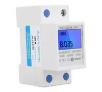 Compteur d'Énergie Numérique Monophasé 5-80A 220V KWh Mètre LCD pour Mesure Consommation