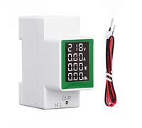 Compteur D'énergie Numérique Monophasé, Testeur Électrique 50-300V AC, 0-100A Voltampèremètre, Multimètre Électronique - Stockage Automatique, Affichage Clair, Surveillance D