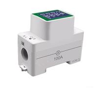 Compteur d'énergie numérique sur rail DIN AC 50 V 300 V 100 A avec mesures multifonctions et installation facile pour armoires de distribution électrique
