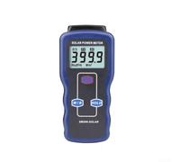 Compteur d'énergie solaire 0,1-3999 W/m² de maintien de crête