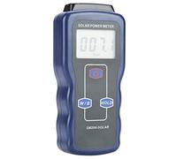 Compteur D'énergie Solaire SM206, Compteur de Lumière Solaire Intensive avec W/m² et Btu. Maintenir, Conserver les Données pour le Test de Transmission du Verre