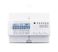 Compteur d'énergie triphasé DTS238-VAP 380V 80A sur Rail Din, avec surtension et sous-tension, limite de courant, moniteur de Protection, protecteur de relais, 1 pièces