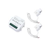 Compteur D'éNergie Tuya Life ZigBee Bidirectionnel 2 Canaux avec Pince CT App Moniteur éNergie Solaire, 80A, 110V 240VAC
