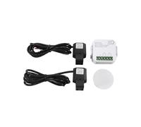 Compteur D'éNergie Tuya ZigBee 2 Voies Bidirectionnel avec Pince de Capteur de Courant App Moniteur Puissance 100-240VAC, 2 Canaux 2CT