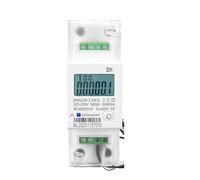 Compteur d'énergie wattheure monophasé 65A 100A 220V 230V 50Hz 60Hz rail DIN avec RS485