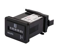 Compteur d'heure de quartz de Digital 999999 heures de grande précision compteur de temps de générateur de moteur de minuterie de moteur de catégorie industrielle durable pour