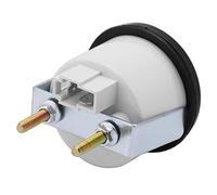 Compteur d'heure Qiilu horametre étanche Bateau 12 36V DC AC 6 Chiffres Précis Rond Quartz Compteur Horaire Jauge Testeur pour Bateau Voiture Camion Moteur Générateur Motorcross Moteur Camion