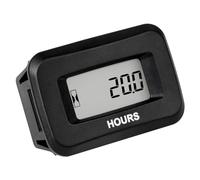 Compteur d'heures d'entretien numérique Runleader, Volt.DC 5V à 60V pour tondeuse à gazon ZTR Générateur de tracteur Chariot de golf Épurateur de voiture de club Compresseur de moteur de VTT