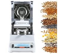 Compteur D'humidité Halogène Portable, Analyseur Alimentaire, 40~160 ℃, Affichage de Graphe en Temps Réel, pour Des Tests D'humidité Rapide Dans les Aliments, les Plantes