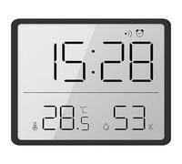 Compteur d'humidité numérique : moniteur précis de température et d'humidité, écran LCD clair, fonction historique haut-bas, capteur fiable | Hygromètre intérieur pour de l'environnement