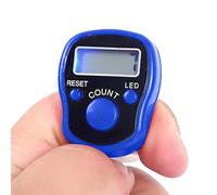 Compteur Digital à Doigt, Bague Électronique LED Compteur Manuel à Doigt, Manuel Portable Accessoire Pédagogique pour et Adultes