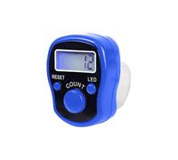 Compteur Digital de Doigt | Bague Électronique LED Compteur Manuel à Doigt | Affichage Numérique Portable avec Cliqueur Réinitialisable Accessoires D'entraînement pour Golf Natation Tricot