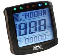 Compteur digital multifonctions 12V Tun'R pour moto scooter deux roues
