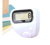 Compteur d'impulsions - Compteur de doigts électronique LCD, affichage numérique silencieux à 5 chiffres, -retour tactile de précision, matériel de logistique et métrique, catégorie de
