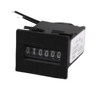 Compteur D'impulsions Compteur D'impulsions électronique Compteur électromagnétique ABS Totalisateur Industriel électronique à 6 Chiffres sans Fonction Claire Ly-06 (24V)