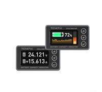 Compteur d'information de puissance de la batterie au lithium pour surveiller la tension, la capacité actuelle et la puissance avec affichage à double interface et faible consommation d'énergie (A)
