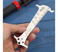 Compteur D'usure De Chaîne De Vélo, Règle, Vérificateur De Chaînes De Vtt, Outil De Réparation De Cyclisme, Portable, Étanche, Éléments De Cyclisme