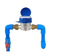 Compteur Eau, Compteur D'eau Intelligent De Type E, Affichage Numérique Précision, Pointeur, Instruments Mesure Du Débit Avec Raccords En Cuivre