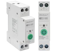 Compteur électrique et disjoncteur Tuya WiFi Smart 63A - relais rail DIN