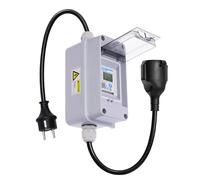 Compteur électrique mobile (CHINT DDSU666) - Boîtier IP65, prise Schuko IP44 et coupleur - Compteur pour camping-cars, véhicules électriques et systèmes photovoltaïques de balcon