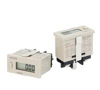 Compteur électrique numérique H7EC BLM, totalisateur électrique numérique sans entrée de tension avec écran LCD à 6 chiffres(Minute)
