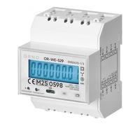 Compteur électrique triphasé, 100A, port OR-WE-529