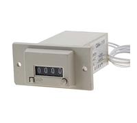 Compteur électromagnétique 4 chiffres CSK4 YKW Compteur d'impulsions haute vitesse AC pour un comptage précis des impulsions électriques dans les machines textiles, les mines, les (AC220V)