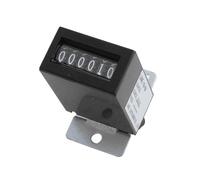 Compteur électromagnétique verrouillable noir DC12V YB-06 à 6 chiffres Industrial Electrical Relays