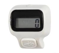 Compteur électronique ABS grand écran LED compact Blanc | Grand pour écran HD, compte jusqu'à 999, fonctionnement silencieux, poignée ergonomique, idéal pour l'inventaire