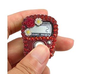 Compteur électronique de Doigts - Compteur numérique de 10,8 cm | Clicker de Doigt à écran HD Portable | Sports Golf Baseball Crochet Navigation de Plaisance | Scoreur précis et activités créatives |
