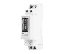 Compteur électronique domestique monophasé de consommation d'électricité sur Rail Din, wattmètre, compteur d'énergie, compteur KWh