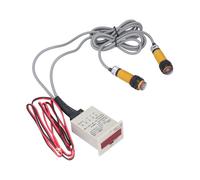 Compteur électronique LED à Affichage Numérique - Compteur intelligent avec panneau inductif et 3 méthodes de comptage (AC220V)