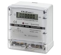 Compteur électronique monophasé Qoltec | Compteur de consommation d'énergie | 23