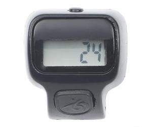 Compteur électronique portable avec grand écran LED, clic silencieux ergonomique pour fitness, course à pied, yoga, tricotage, comptage de rangées, compteur numérique portable (noir)