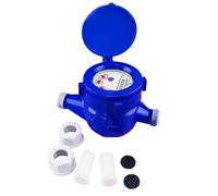 Compteur en plastique économique pour consommation d'eau écoulement dans jardin 15 mm froid sec 15180516
