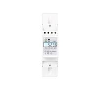 Compteur Energie Monophase Rail DIN 2 Fils AC 230V 5-80A Retroéclairage | Compteur energie monophase rail DIN AC 230V 5-80A affichage retroeclaire guide 35mm installation facile