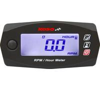 Koso Europe – Compteur de vitesse et de temps d’exploitation Mini 4 – Noir