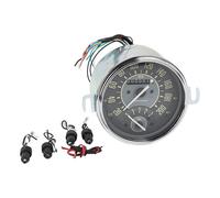 Compteur et jauge à carburant CRONOMAC pour VOLKSWAGEN Coccinelle 1200/1300 et Combi Split - 200km/h