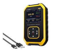 Compteur Geiger Détecteur de Radiations Nu ires Geevorks Moniteur Beta Gamma Rayons X | 0,01 μSv/h-1 000 μSv/h | 3 modes d'alarme | Testeur de rayons X, γ et β avec écran LCD