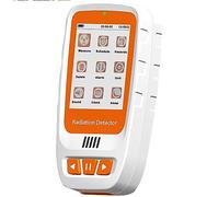 Compteur Geiger, Détecteur de Rayonnement avec Écran Lcd, Moniteur Dosimètre Beta Gamma Rayons X, Moniteur de Rayonnement Nucléaire Portable Rechargeable, JZRRSLUHK