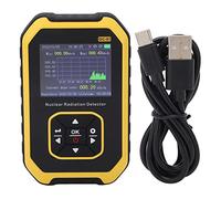 Compteur Geiger, détecteur de rayonnement nucléaire, dosimètre de rayonnement avec écran LCD, appareil de surveillance portable en temps réel portable pour radioactivité numérique, 5 commutables