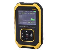 Compteur Geiger, Détecteur de Rayonnement Nucléaire, Écran LCD, Surveillance en Temps Réel, 3 Modes D'alarme, Portable Rechargeable Beta Gamma X Ray Radiation Monitor Meter pour CT, Carreaux, Marbre