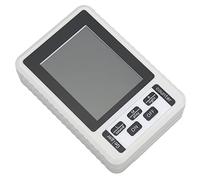 Compteur Geiger Numérique, Détecteur de Rayonnement Nucléaire Portable avec écran LCD rétroéclairé, Compteur de Dose de Rayonnement, Alarme de Rayonnement Nucléaire (Blanc)