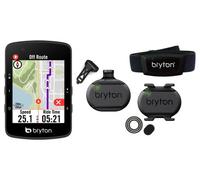 Compteur gps bryton rider 650t pack capteurs cardio vitesse cadence