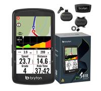 Bryton Compteur GPS vélo Rider S810 T avec ceinture cardio et capteurs cadence/vitesse Clair Black