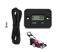 Compteur Heures Moteur | LCD Étanche Pour Motos | Outil De Mesure Avec Affichage Numérique - pour Snowmobile, Bateau, Souffleuse, Moteur Hors-bord, Générateur, Moto