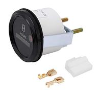 Compteur horaire, compteur horaire de bateau, compteur horaire de moteur, testeur de jauge de compteur horaire à quartz rond précis à 6 chiffres 12-36V DC AC pour moteur de camion de voiture de bateau