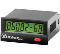 Compteur horaire électronique LCD 99999h59m/ 99999.99 h dimensions 45 x 22 mm Kübler Group Codix 134